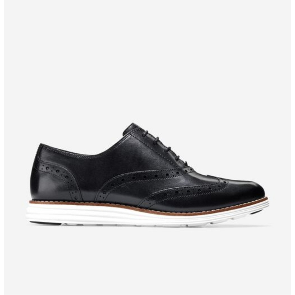 Cole Haan Zerogrand WNG II Black Oxford Dress Comfort Shoes Women’s Size 7.5B